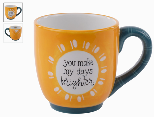 Days Brighter Friend Mug