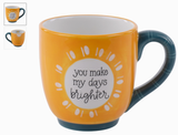 Days Brighter Friend Mug