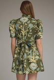 Caroline Floral Puff Sleeve Dress
