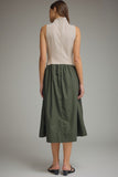 Monroe Mock Neck Midi Dress