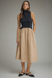 Monroe Mock Neck Midi Dress