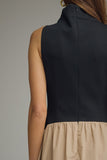 Monroe Mock Neck Midi Dress