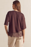 Brielle Lace Hem Top