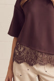 Brielle Lace Hem Top