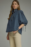 Harlow Denim Blouse