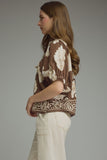 Emmie Floral Print Puff Sleeve Top