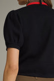Sloane Scarf Knit Top