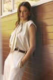The Claire Tie Neck Top