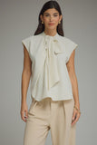 The Claire Tie Neck Top