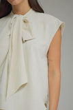 The Claire Tie Neck Top