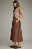 Remi 2-Piece Layered Dress Set Leopard
