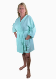 Knee Length Monogrammed Waffle Robe 8 Colors to Choose from