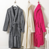 Plush Microfleece Robe- 3 Colors To Choose From