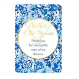 Mother of the Groom Necklace Card