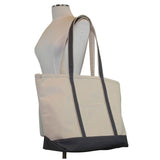 Model with Heavy 24 oz Large Boat Tote