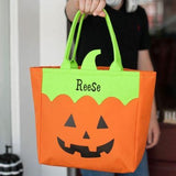 Personalized Character Totes Johnny the Jack O Lantern