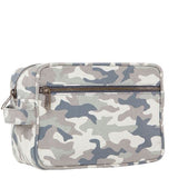 Camo Canvas Lined Travel Kit-Two Colors Side View