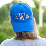 Royal Blue Personalized Cap