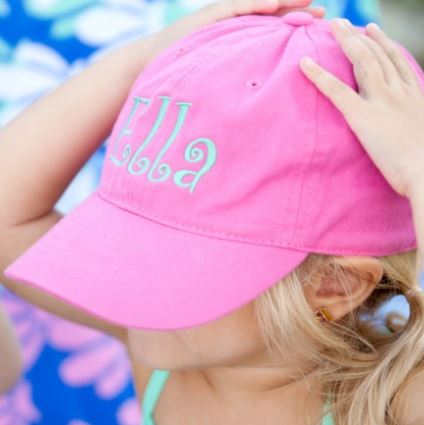 Mark Katedral anklageren Personalized Baseball Hat For Kids Choose Color | Preppy Monogrammed Gifts