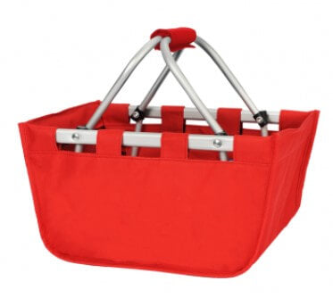 Collapsible Personalized Mini Market Tote Basket Choose Color | Market ...