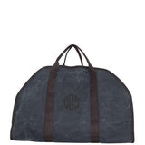 Waxed Canvas Log Carrier Choose Color Slate