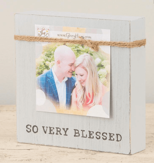 So Very Blessed Twine Frame