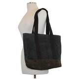 Model with Waxed Canvas Medium Boat Tote Choose Color