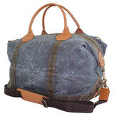 Side View Waxed Canvas Weekender Choose Color