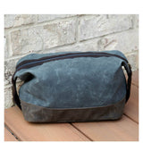 Lifestyle Waxed Top Zip Dopp Kit Choose Color
