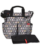 Arrows Duo Signature Personalized Diaper Bag with 1 Free Burp Cloth