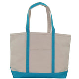 Heavy 24 oz Large Boat Tote Turquoise