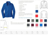 Ladies Fleece Jacket 6 Great Colors