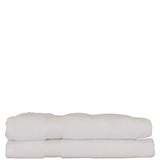 Luxury Cotton Bath Mat Set of 2 White