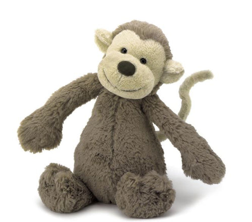Bashful Monkey Stuffed Animal Toy