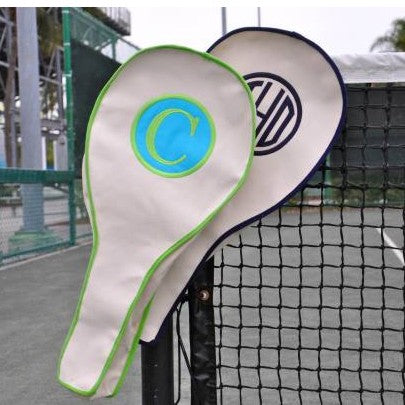 Monogrammed Tennis Racket Bag