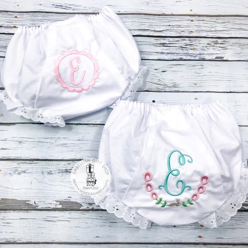 Personalized Fancy Panty Baby Bloomer Gift Set