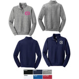 Kids Unisex Personalized  Fleece 1/4 Zip Sweatshirt