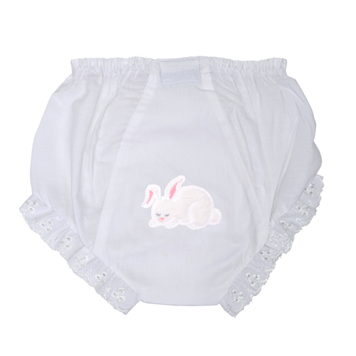 Personalized Pink Bunny Tales Bloomers 3/6 Months 