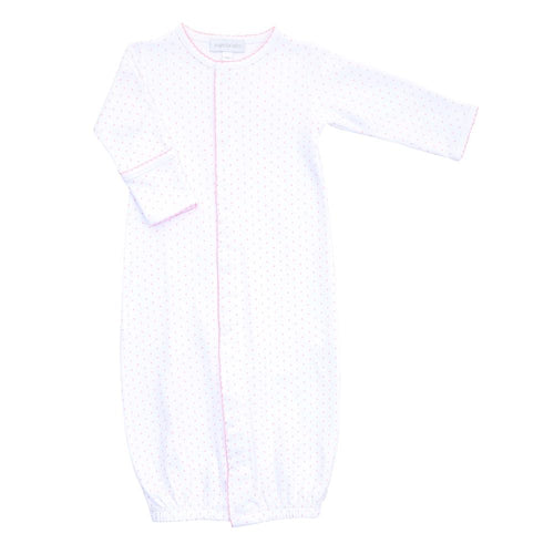 Personalized Pink Mini Dots Converter Gown