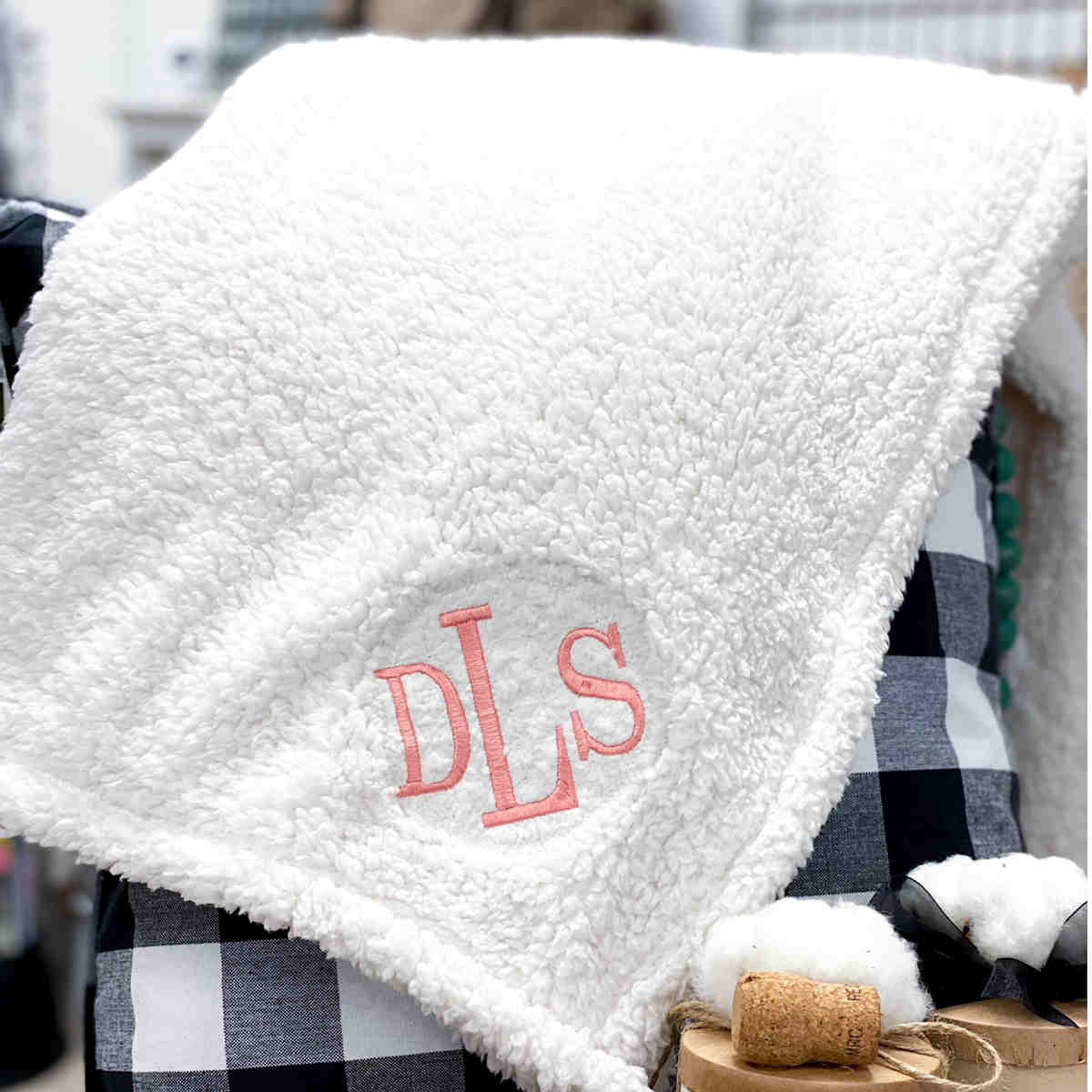 Sherpa Cozy Personalized Blanket Preppy Monogrammed Gifts sherpa-cozy-personalized-blanket-preppy-monogrammed-gifts