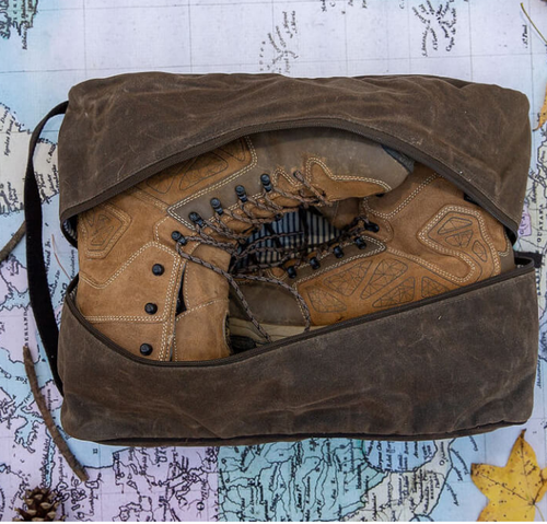 Canvas shoe bag sales