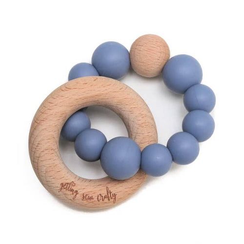 Silicone Wooden Teether