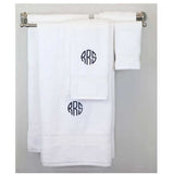 Luxury 8 Piece Cotton Towel Set Choose Color