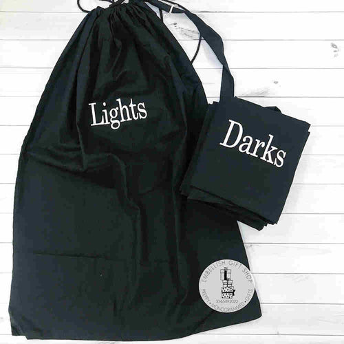 Laundry Bags Lights and Darks